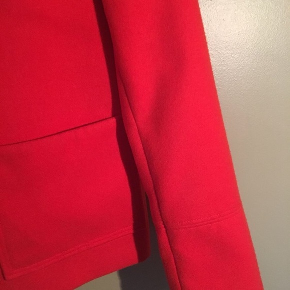 H&M Women’s Hooded RED Jacket Size 4 - Picture 5 of 11